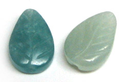 Chinese Amazonite Leaf 8x12mm Gemstones
