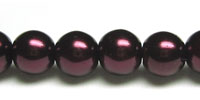 Glass Pearl 8mm Orchid