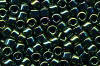 Miyuki Delica DB0027 Metallic Dark Green Iris Seed Beads