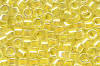 Miyuki Delica DB0053 Light Yellow Lined Crystal AB Seed Beads