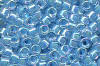 Miyuki Delica DB0057 Aqua Lined Crystal AB Seed Beads