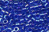 Miyuki Delica DB0063 Cobalt Lined Sapphire AB Seed Beads