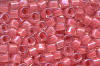 Miyuki Delica DB0070 Coral Lined Crystal Luster Seed Beads