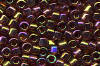 Miyuki Delica DB0103 Dark Topaz Rainbow Gold Luster Seed Beads