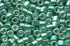 Miyuki Delica DB0426 Galvanized Dark Mint Green Seed Beads