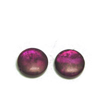 Mother of Pearl Coin Dyed Purple