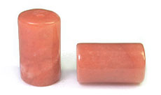 Peach Quartz Tube 6x9mm Gemstones