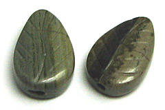 Silver Leaf Leaf 8x12mm Gemstones