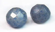 Sky Quartz Faceted Round 8mm Gemstones