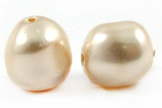 Swarovski Baroque Pearl 5840 8mm Cream Rose Beads