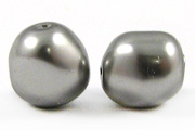 Swarovski Baroque Pearl 5840 8mm Light Grey Beads