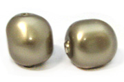 Swarovski Baroque Pearl 5840 8mm Platinum Beads