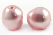 Swarovski Baroque Pearl 5840 8mm Rosaline Beads