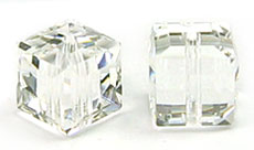 Swarovski Cube 5601 4mm Crystal