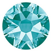 Swarovski Flatbacks Rhinestones Diamantes SS12 Light Turquoise 2078