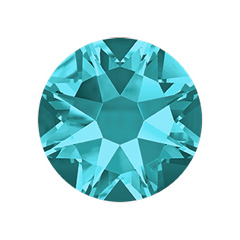 Swarovski Flatbacks Diamantes Rhinestone SS16 Blue Zircon 2058/2088