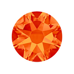 Swarovski Flatbacks Rhinestones Diamantes SS30 Fire Opal 2078