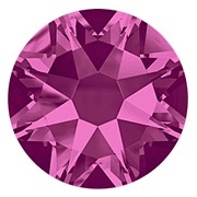 Swarovski Flatbacks Rhinestones Diamantes 2058/2088 SS30 Fuchsia