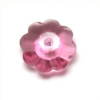 Swarovski Flower Spacer 3700 6mm Rose