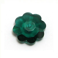 Swarovski Flower Spacer 3700 8mm Emerald