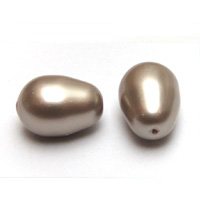 Swarovski Pear Pearl 5821 11mm Platinum
