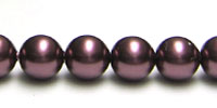 Swarovski Pearls 5810 10mm Burgundy