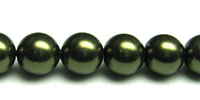 Swarovski Pearls 5810 10mm Dark Green