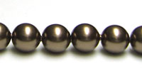 Swarovski Pearls 5810 6mm Brown
