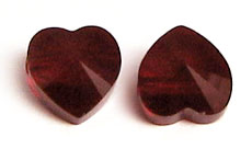 Swarovski Heart 5742 Crystal Siam