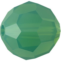 Swarovski Round 4mm Palace Green Opal