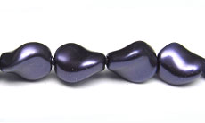 Swarovski Wave Pearls 5826 9mm Dark Purple