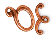 TierraCast Antique Copper Melody Toggle